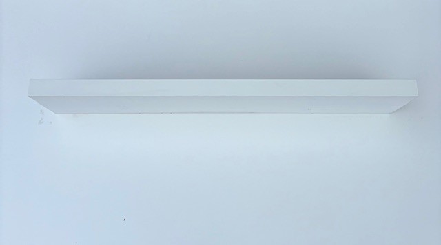 Robuust massief eiken wandplank